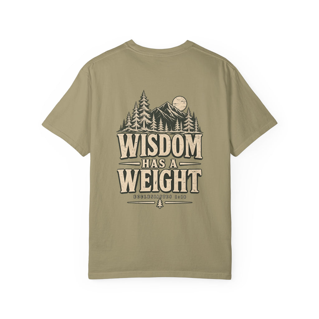 Garment Dyed T-shirt - Wisdom
