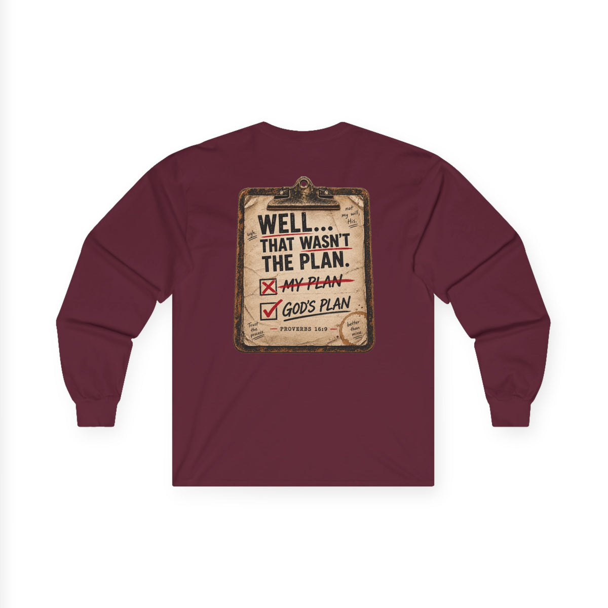Long Sleeve Tee — Plan