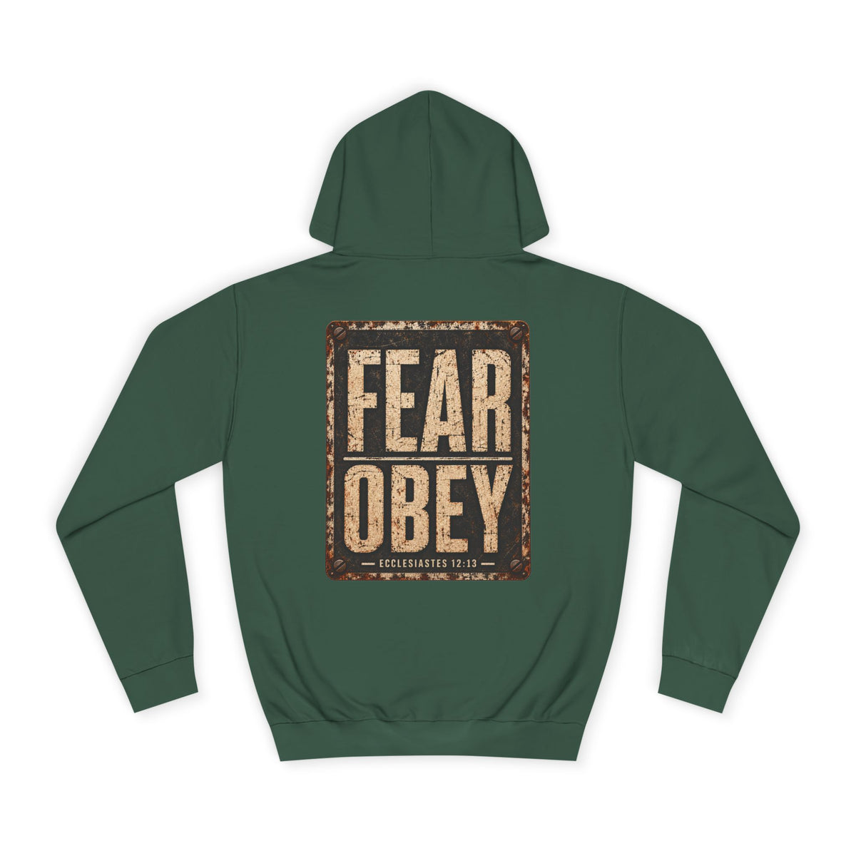 College Hoodie — Fear Obey