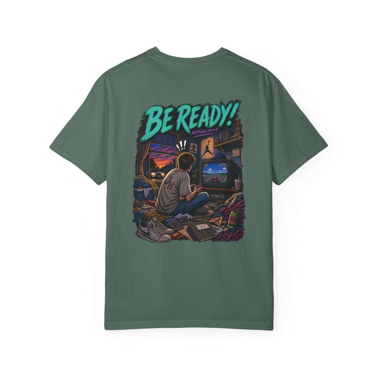 Garment Dyed T-shirt - Be Ready