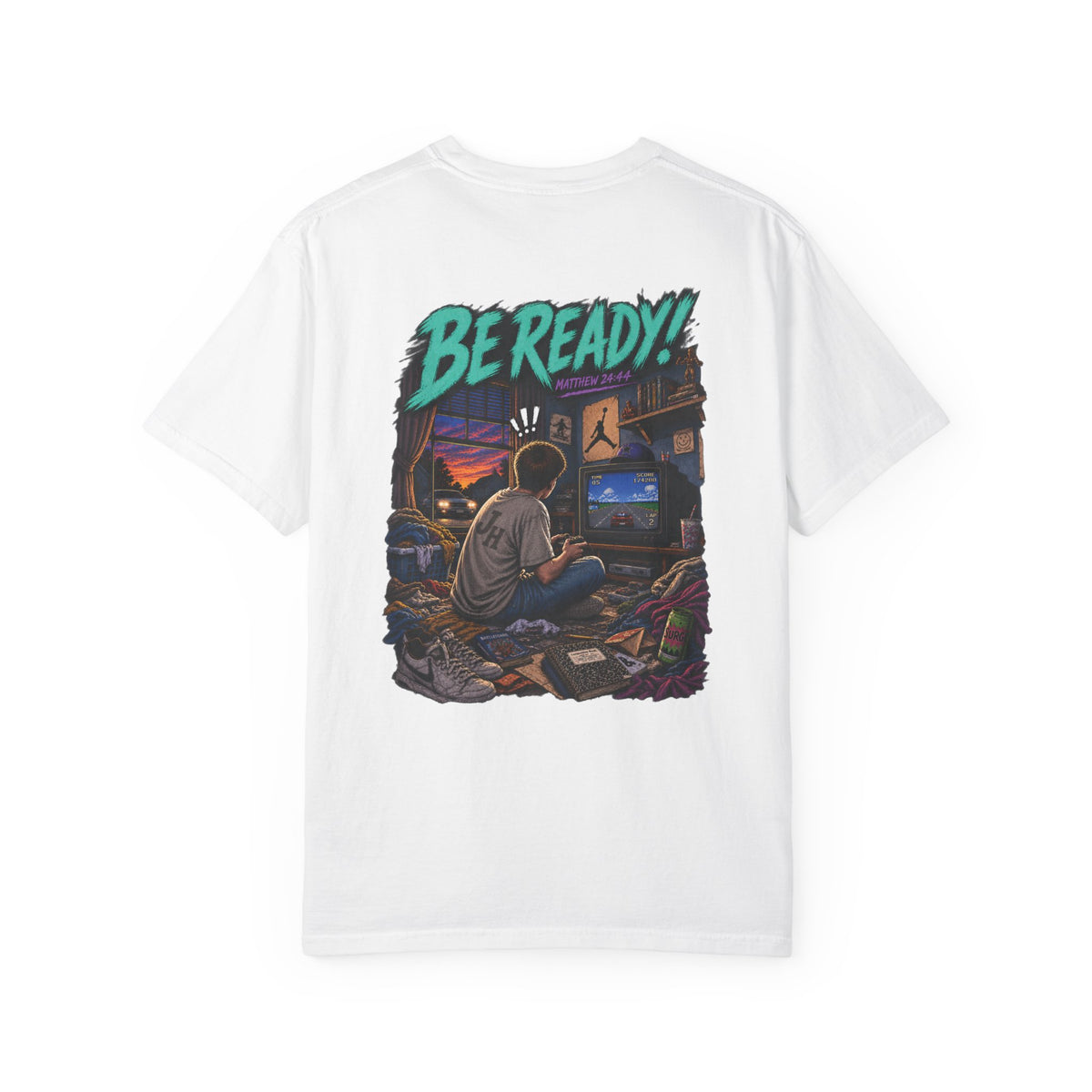 Garment Dyed T-shirt - Be Ready