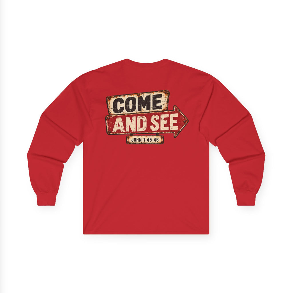 Long Sleeve Tee — Come & See