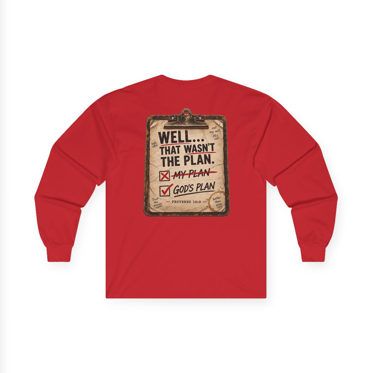 Long Sleeve Tee — Plan