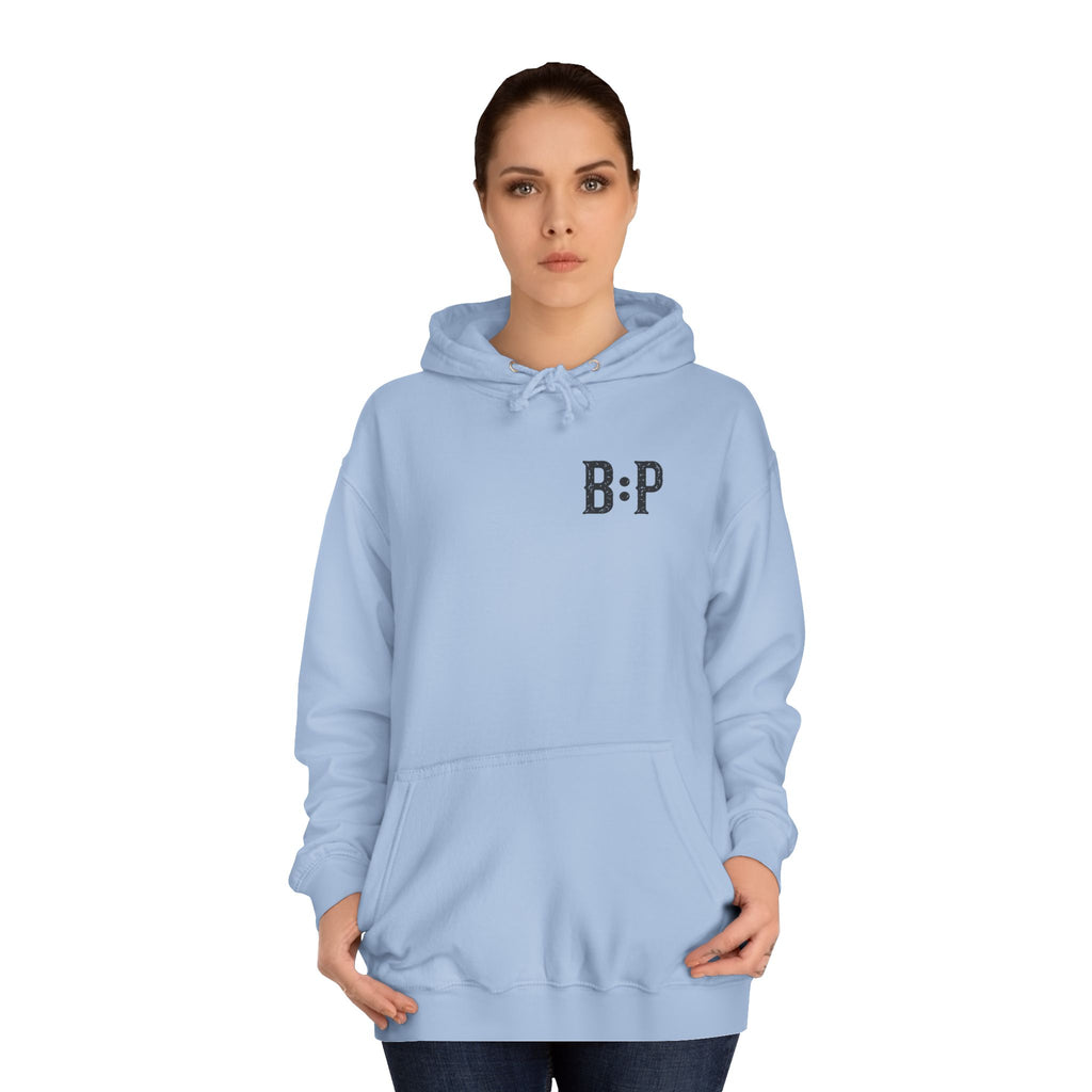 College Hoodie — What?