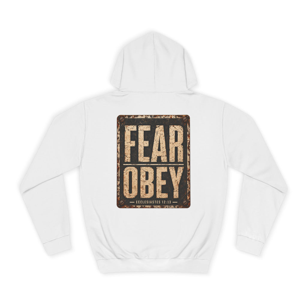 College Hoodie — Fear Obey