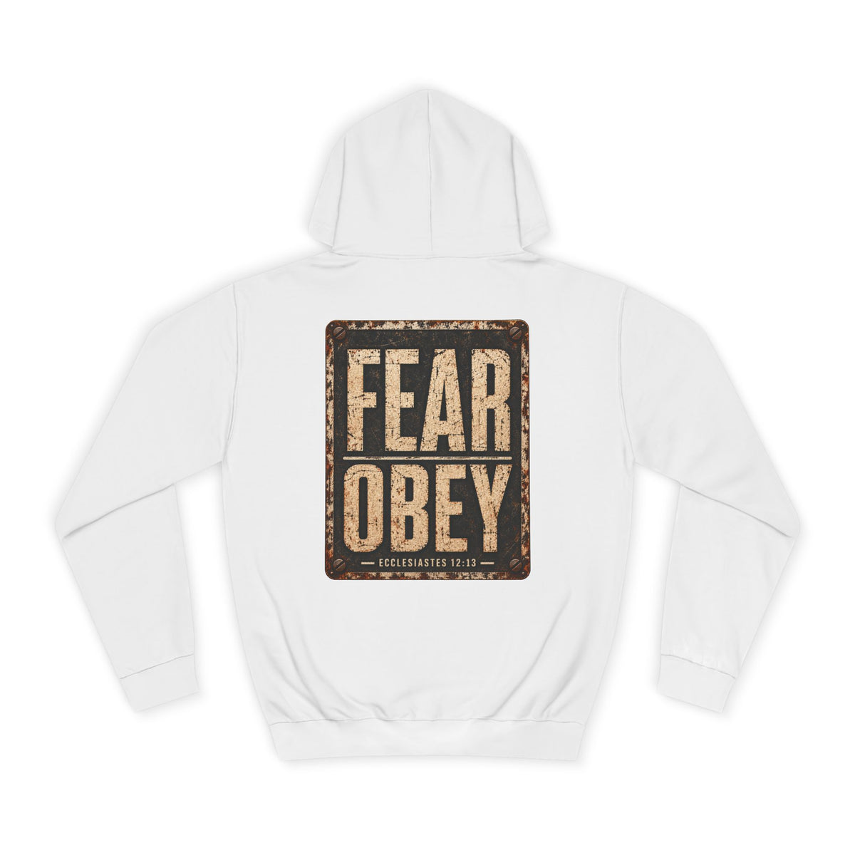 College Hoodie — Fear Obey