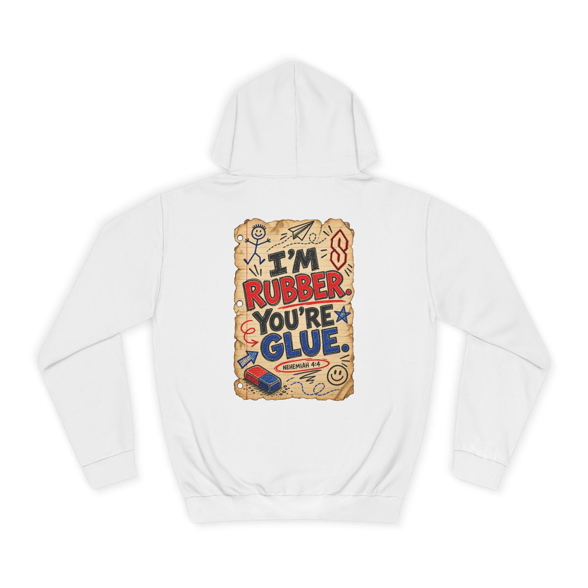 College Hoodie — Rubber