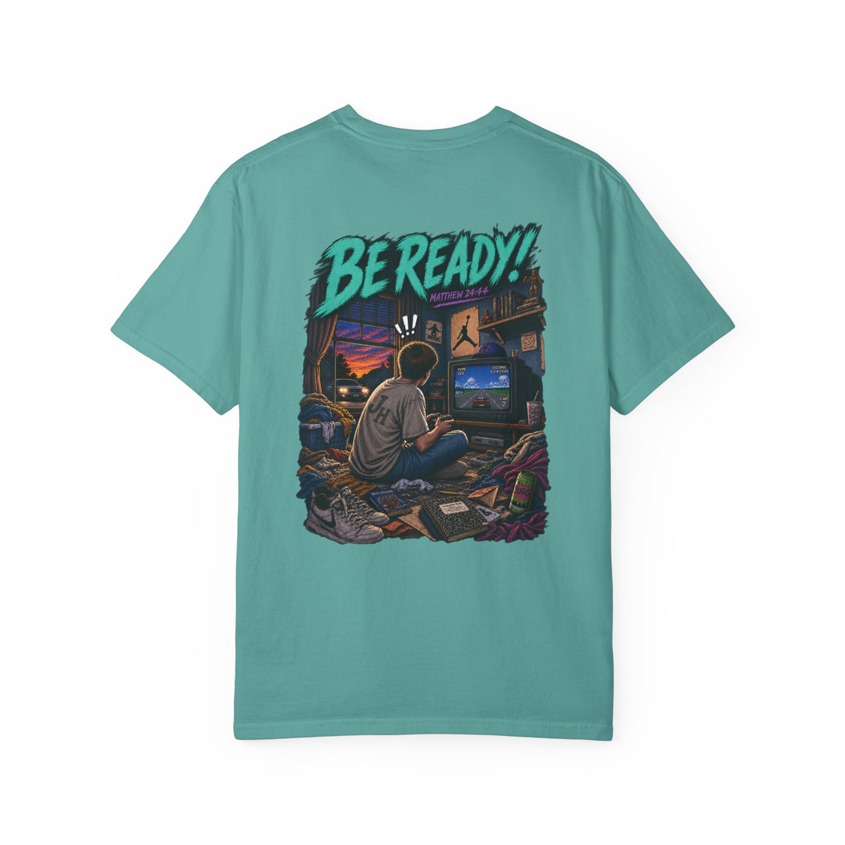 Garment Dyed T-shirt - Be Ready