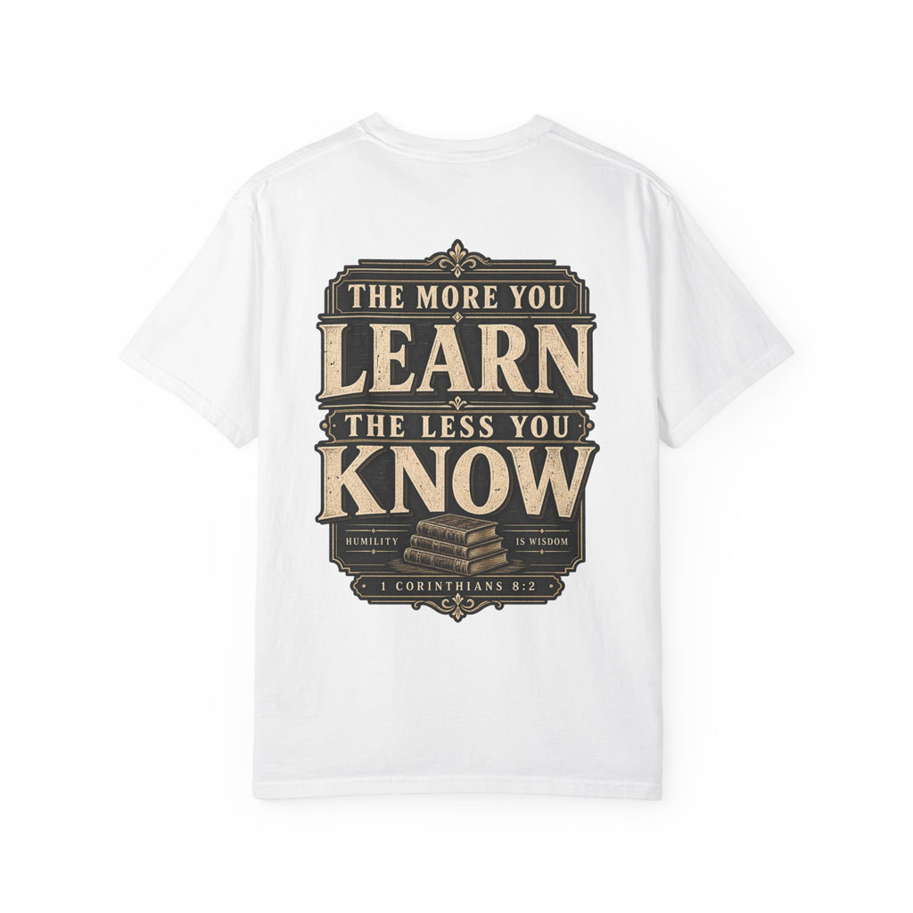 Garment Dyed T-shirt - Learn