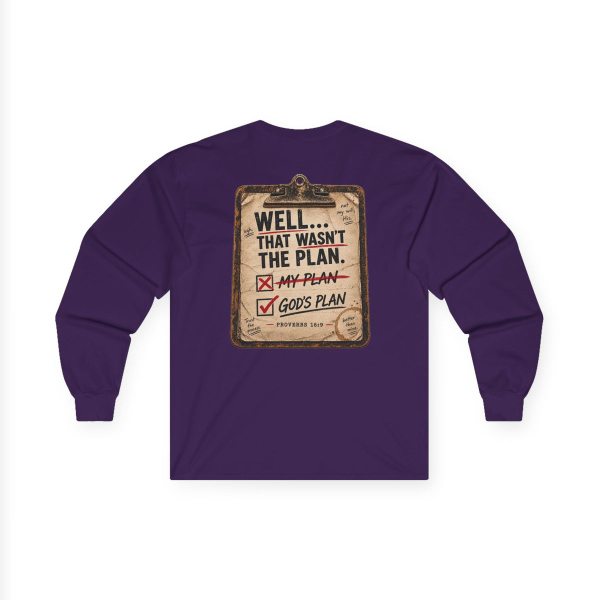 Long Sleeve Tee — Plan