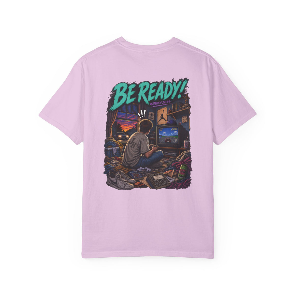 Garment Dyed T-shirt - Be Ready