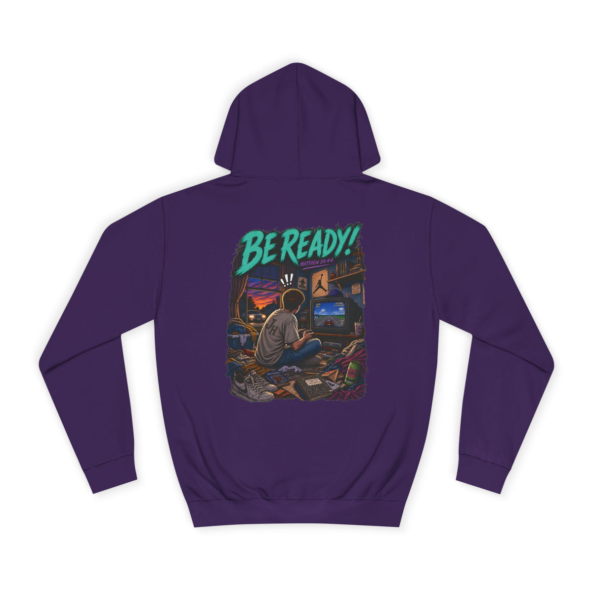 College Hoodie — Be Ready