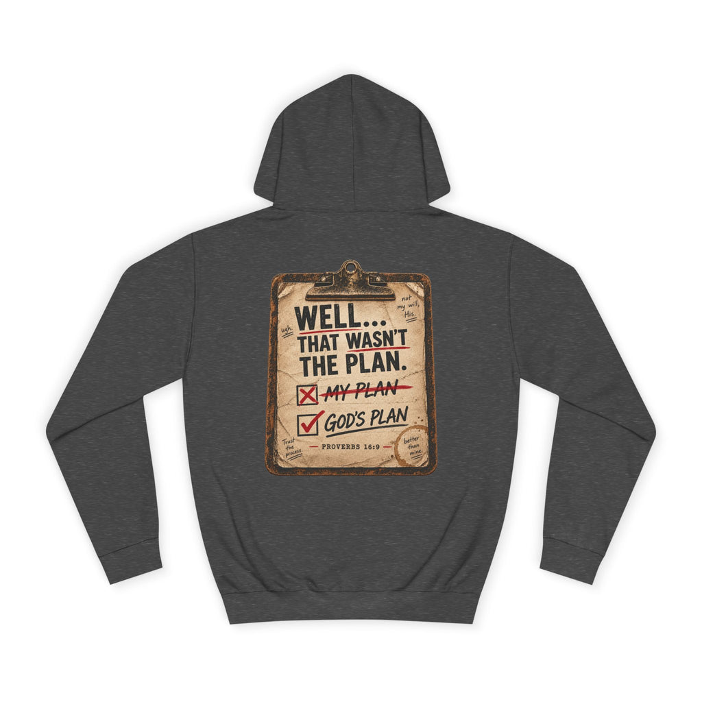 College Hoodie — Plan