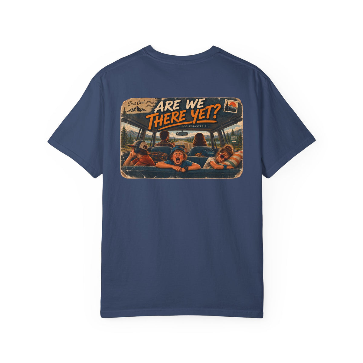 Garment Dyed T-shirt - Road Trip