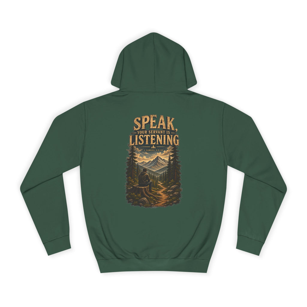 College Hoodie — Speak