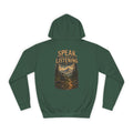 College Hoodie — Speak