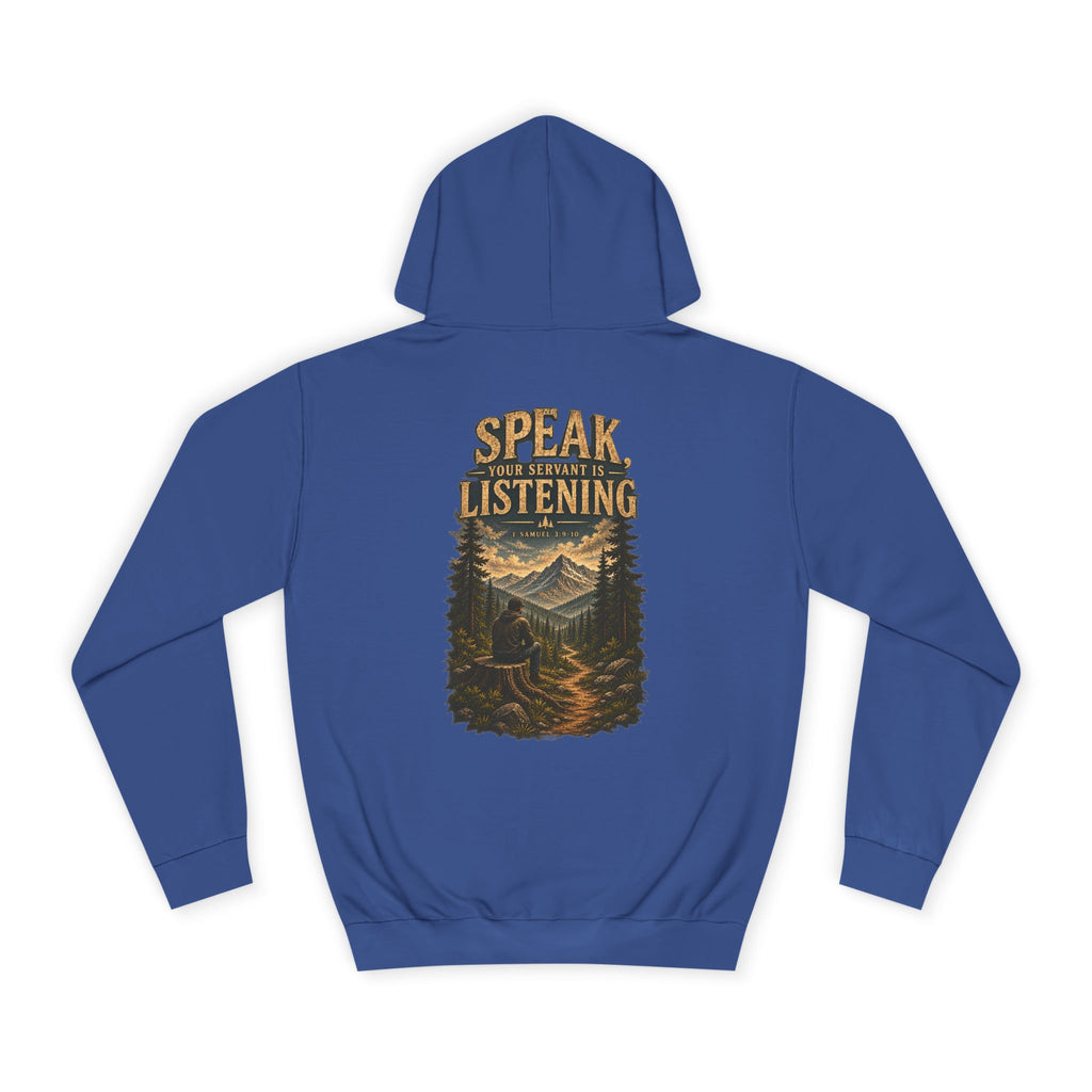 College Hoodie — Speak