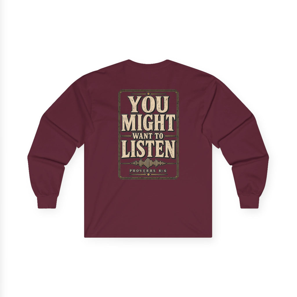 Long Sleeve Tee — Listen