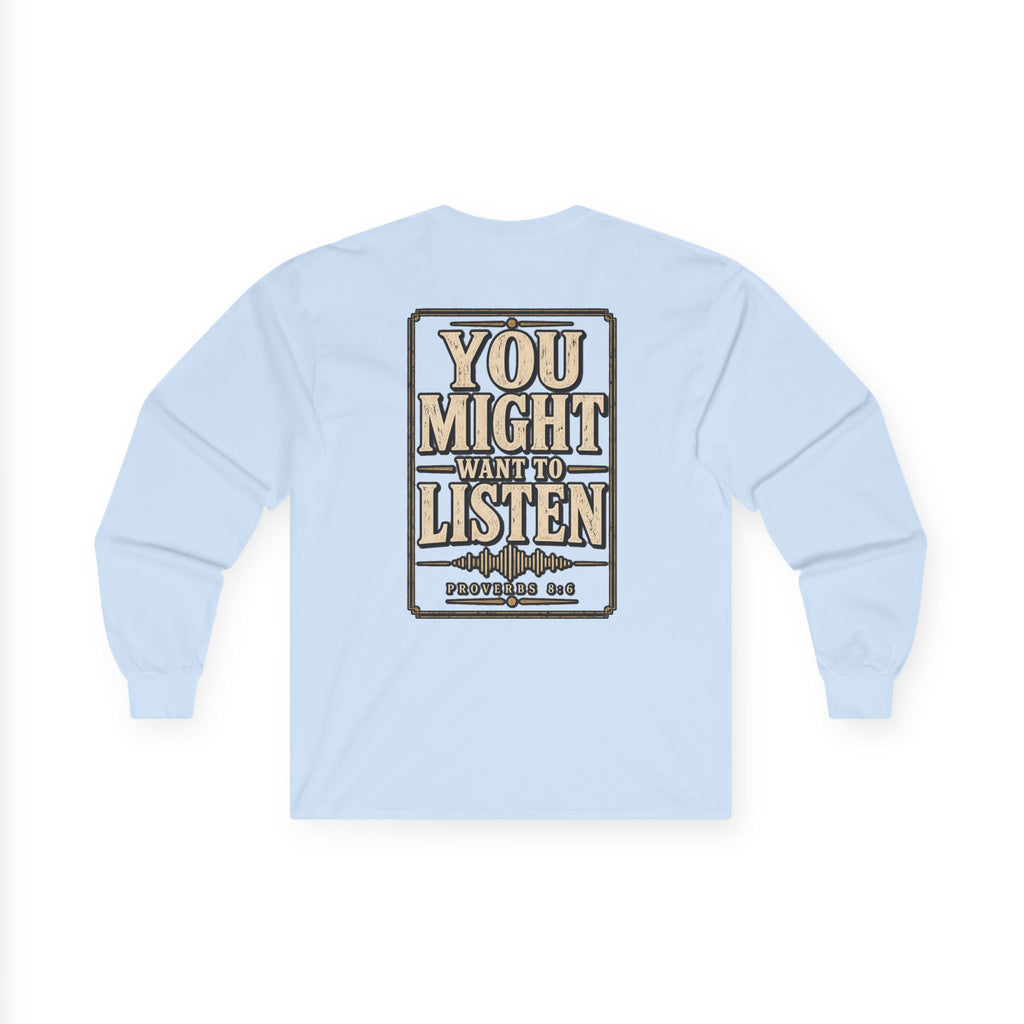 Long Sleeve Tee — Listen