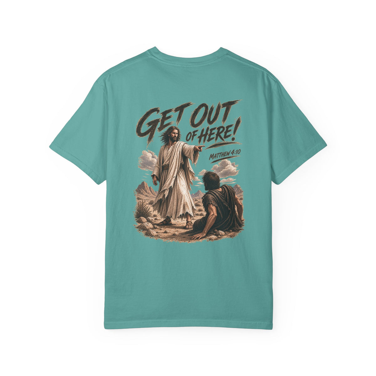 Garment Dyed T-shirt - Get Out