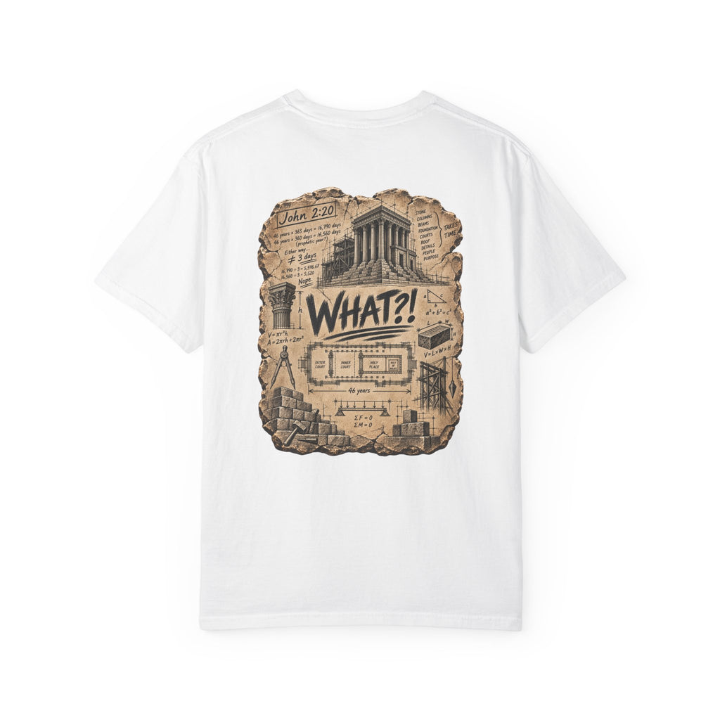 Garment Dyed T-shirt - What?