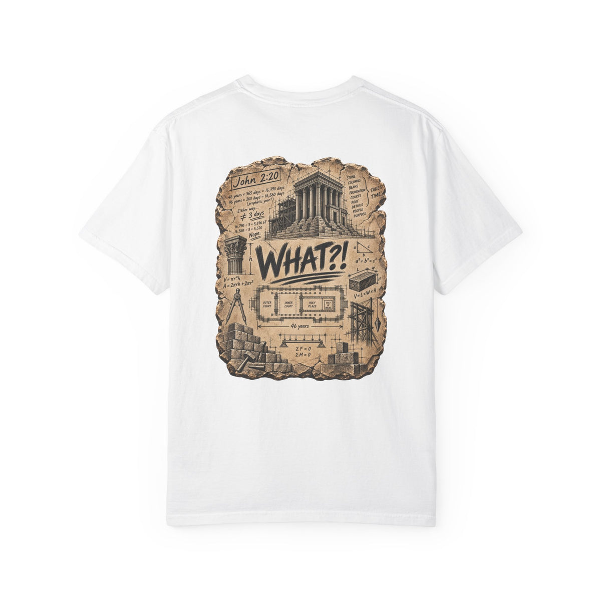 Garment Dyed T-shirt - What?