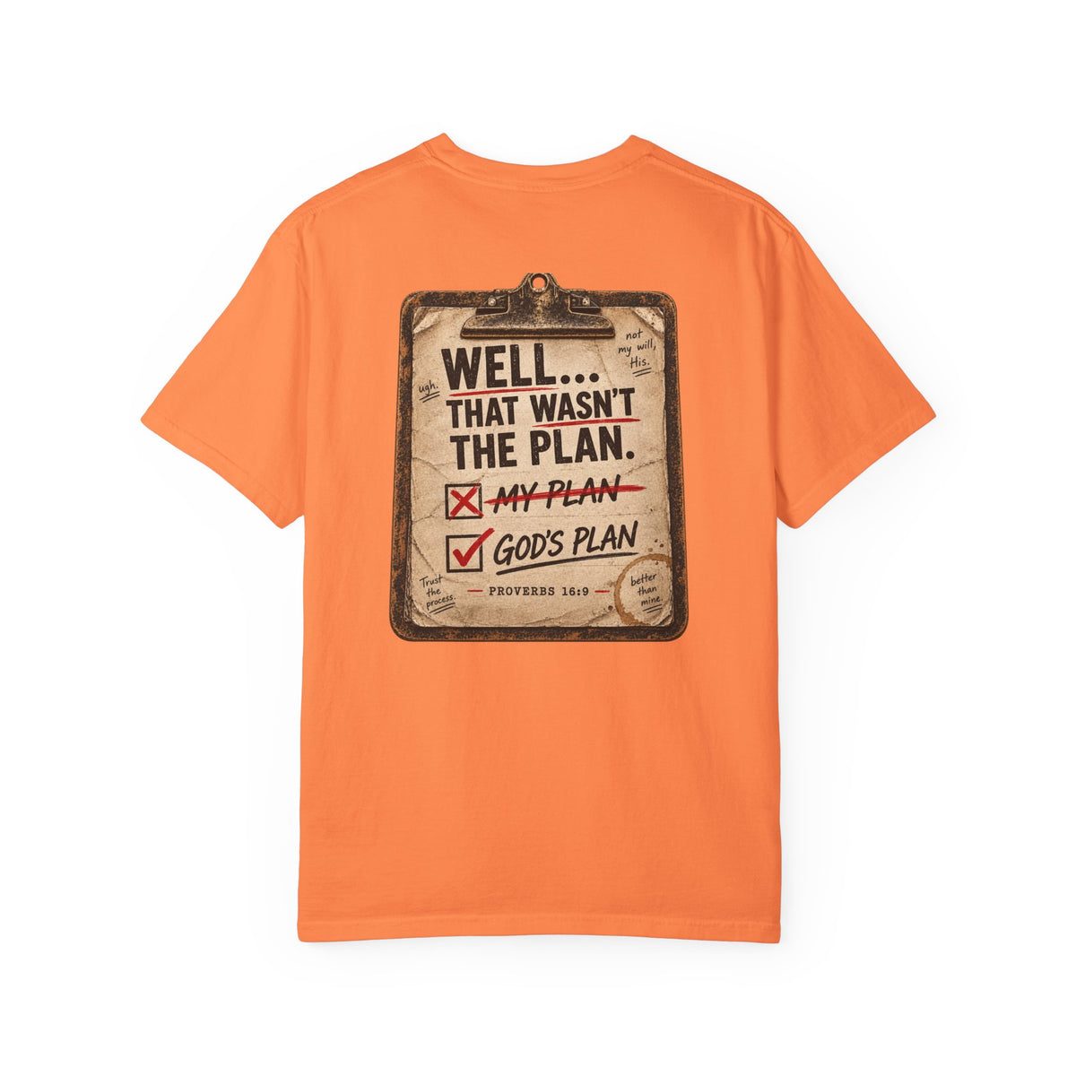 Garment Dyed T-shirt - Plan