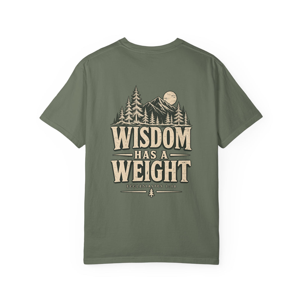 Garment Dyed T-shirt - Wisdom