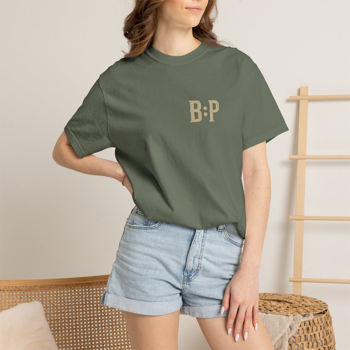 Garment Dyed T-shirt - Wisdom