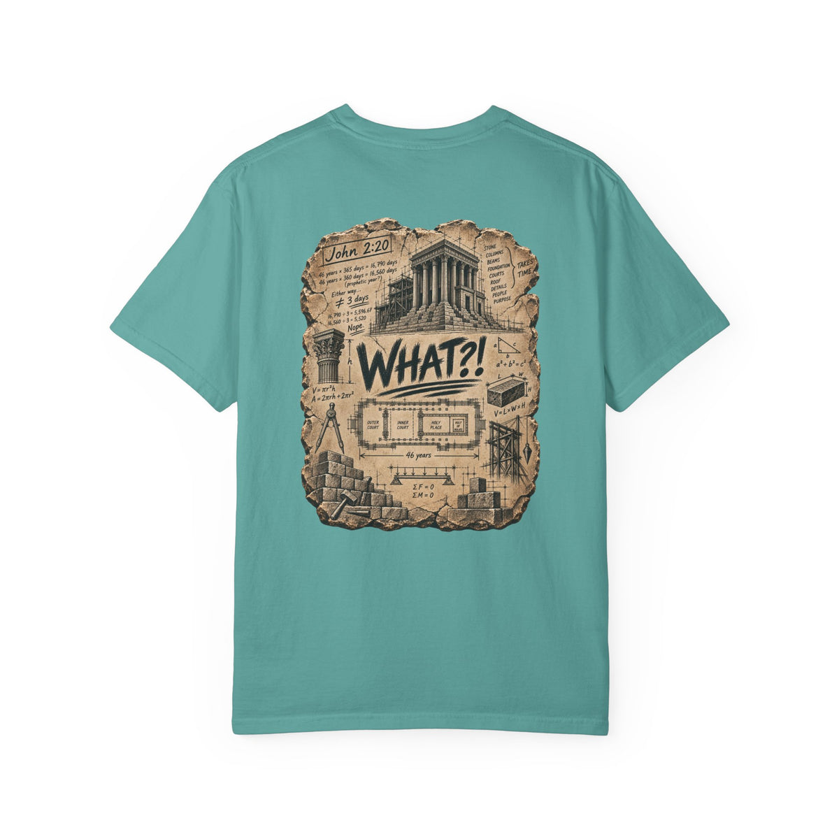 Garment Dyed T-shirt - What?