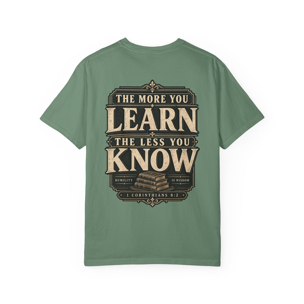 Garment Dyed T-shirt - Learn