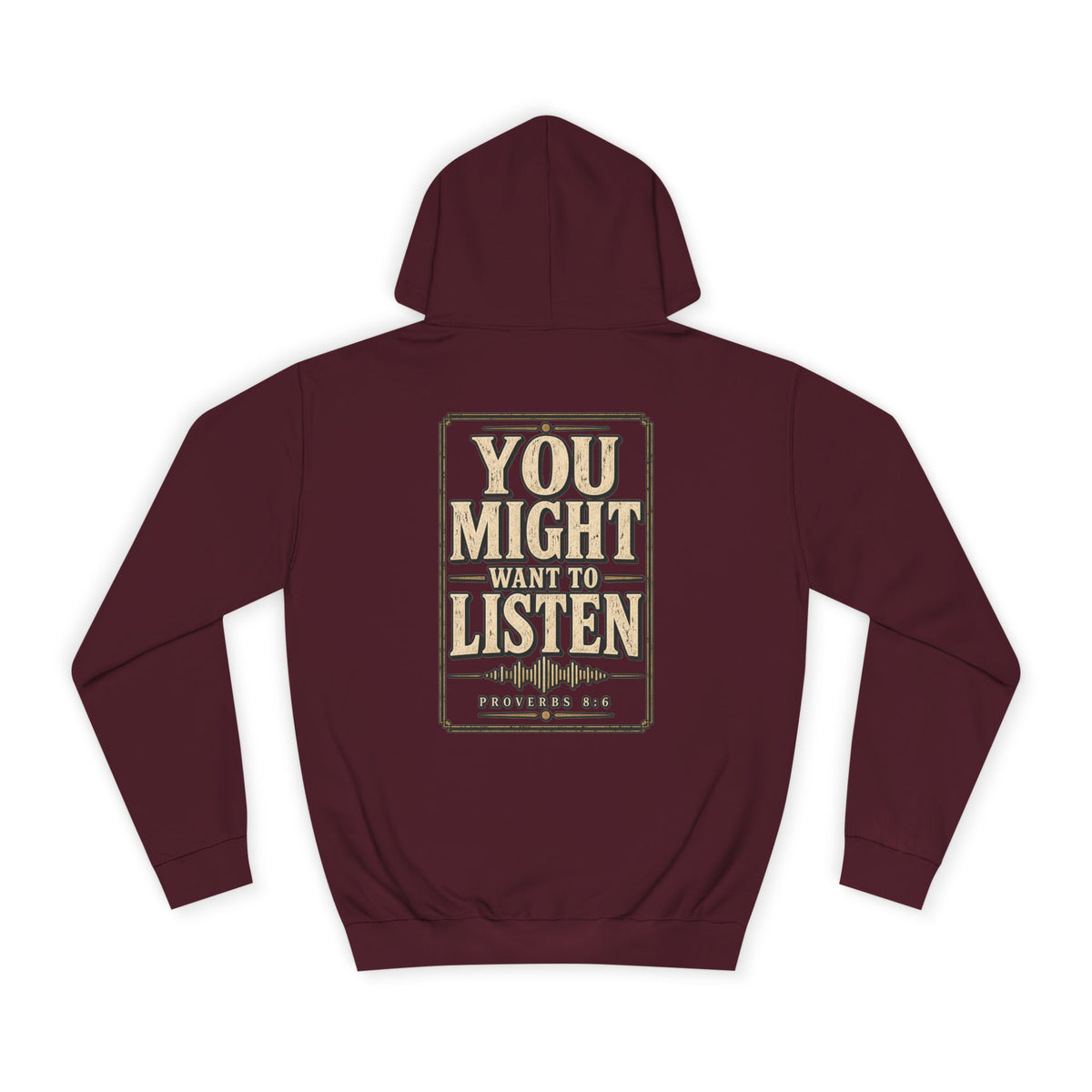 College Hoodie — Listen