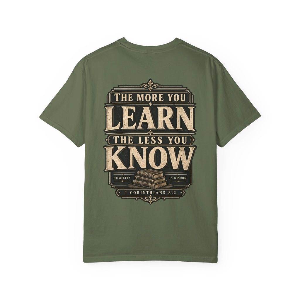 Garment Dyed T-shirt - Learn