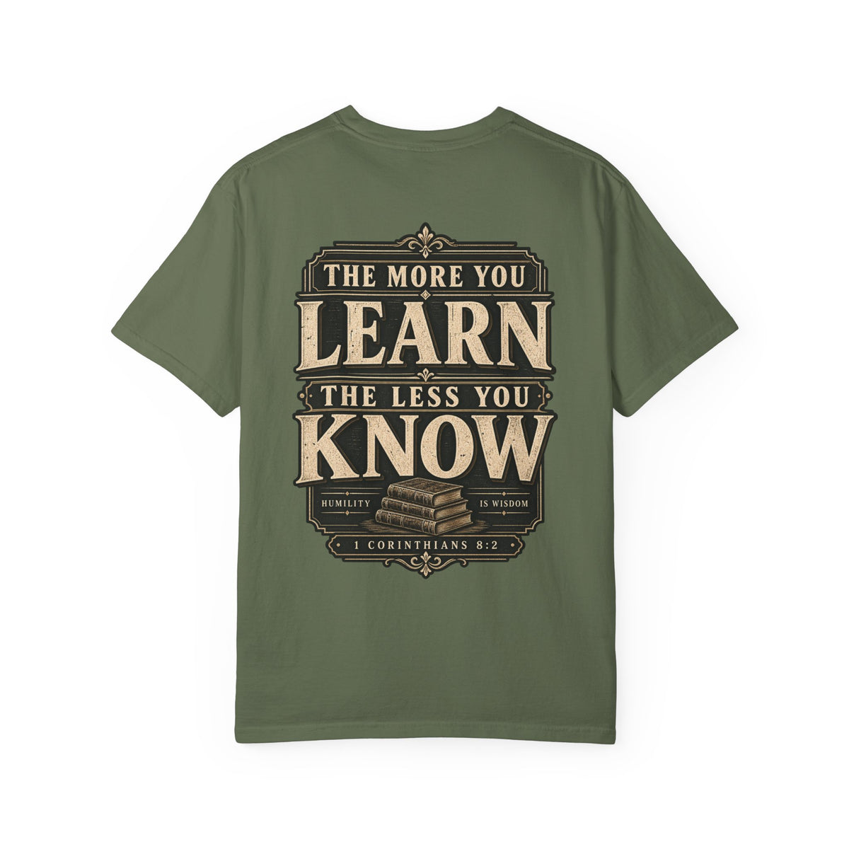 Garment Dyed T-shirt - Learn