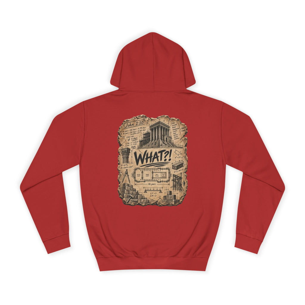 College Hoodie — What?
