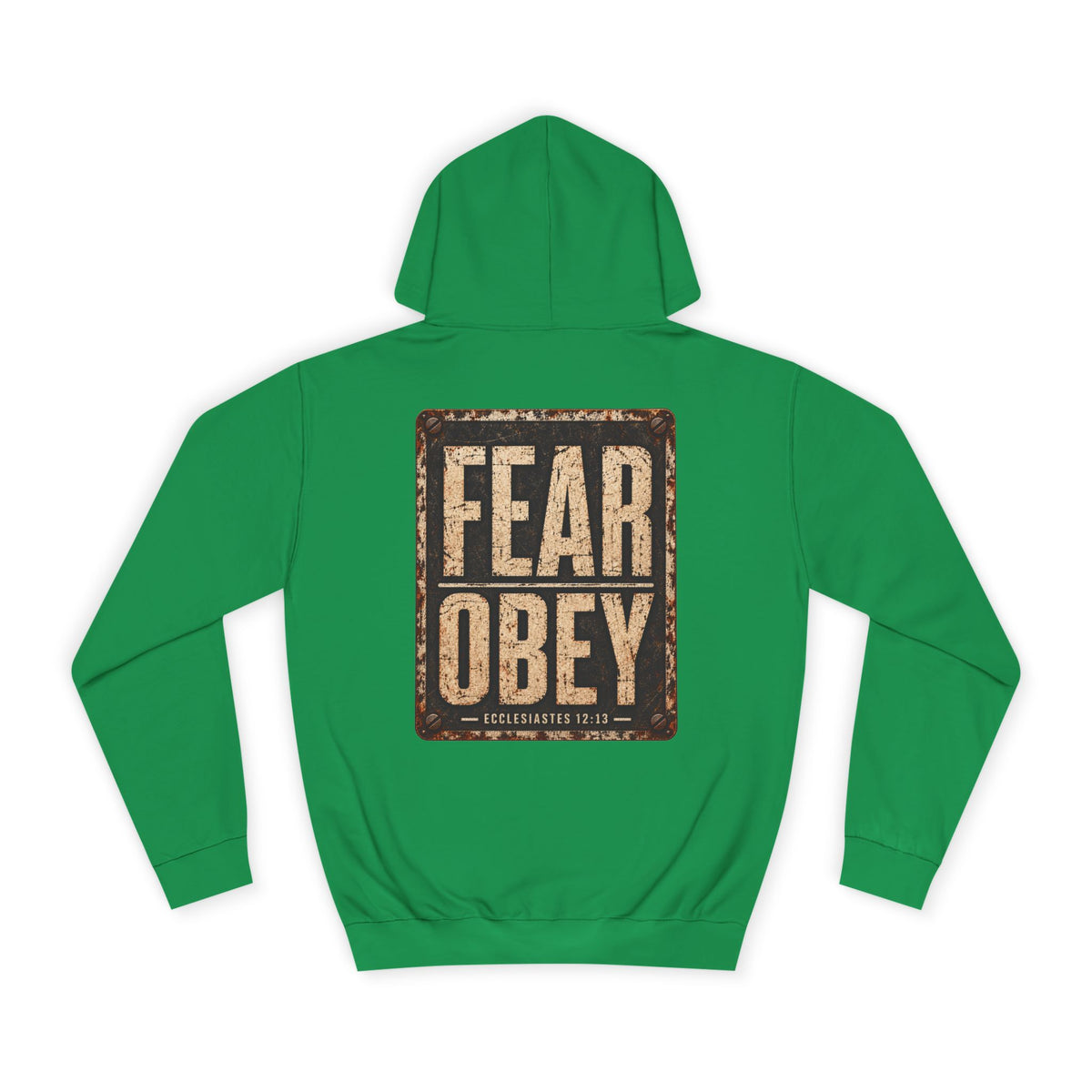 College Hoodie — Fear Obey