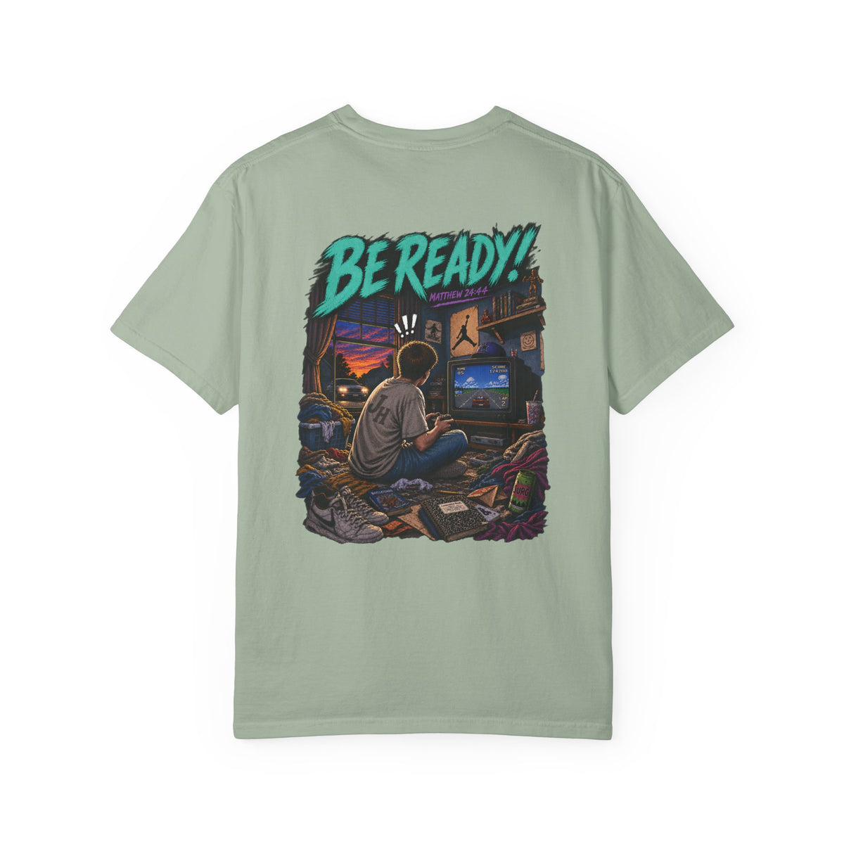 Garment Dyed T-shirt - Be Ready