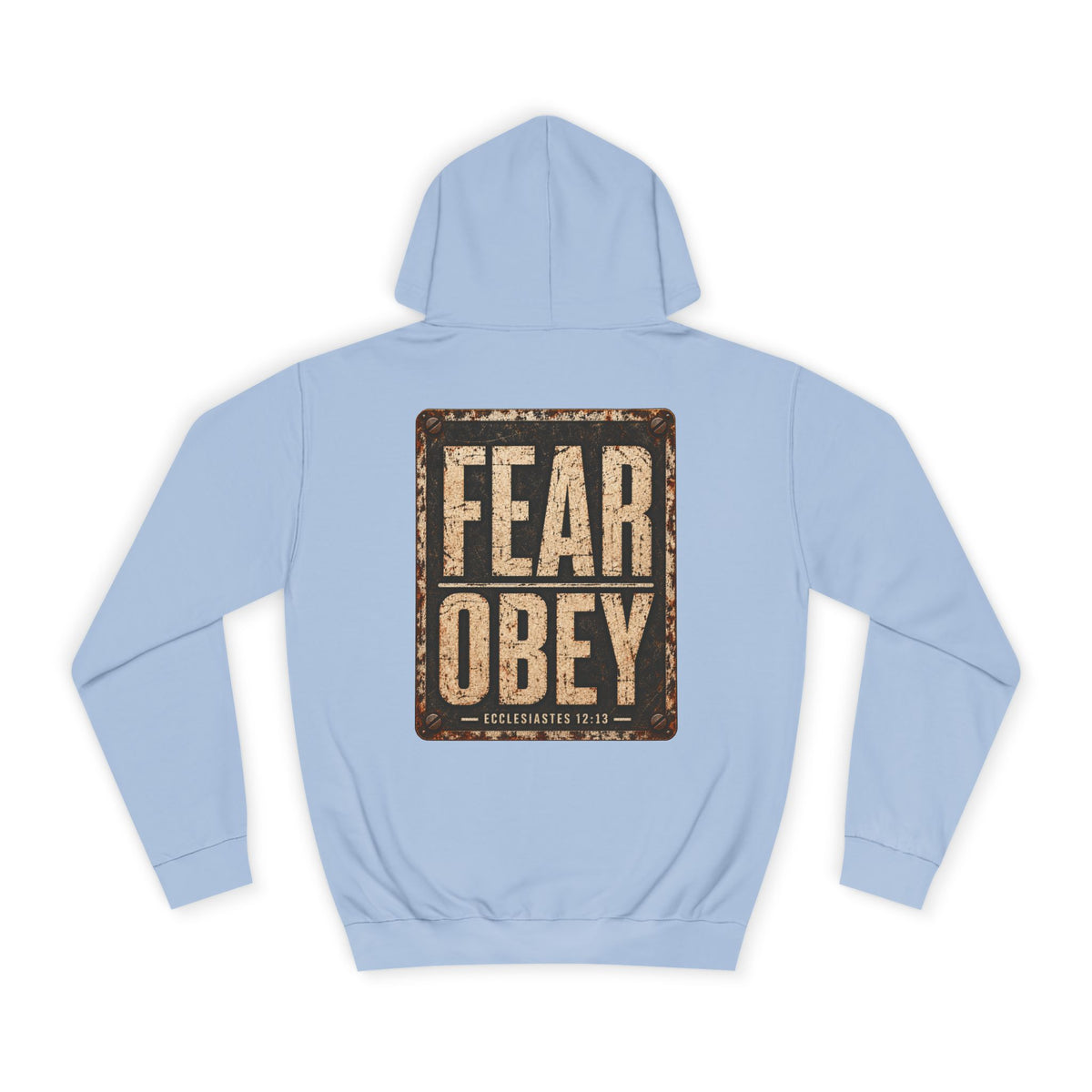 College Hoodie — Fear Obey