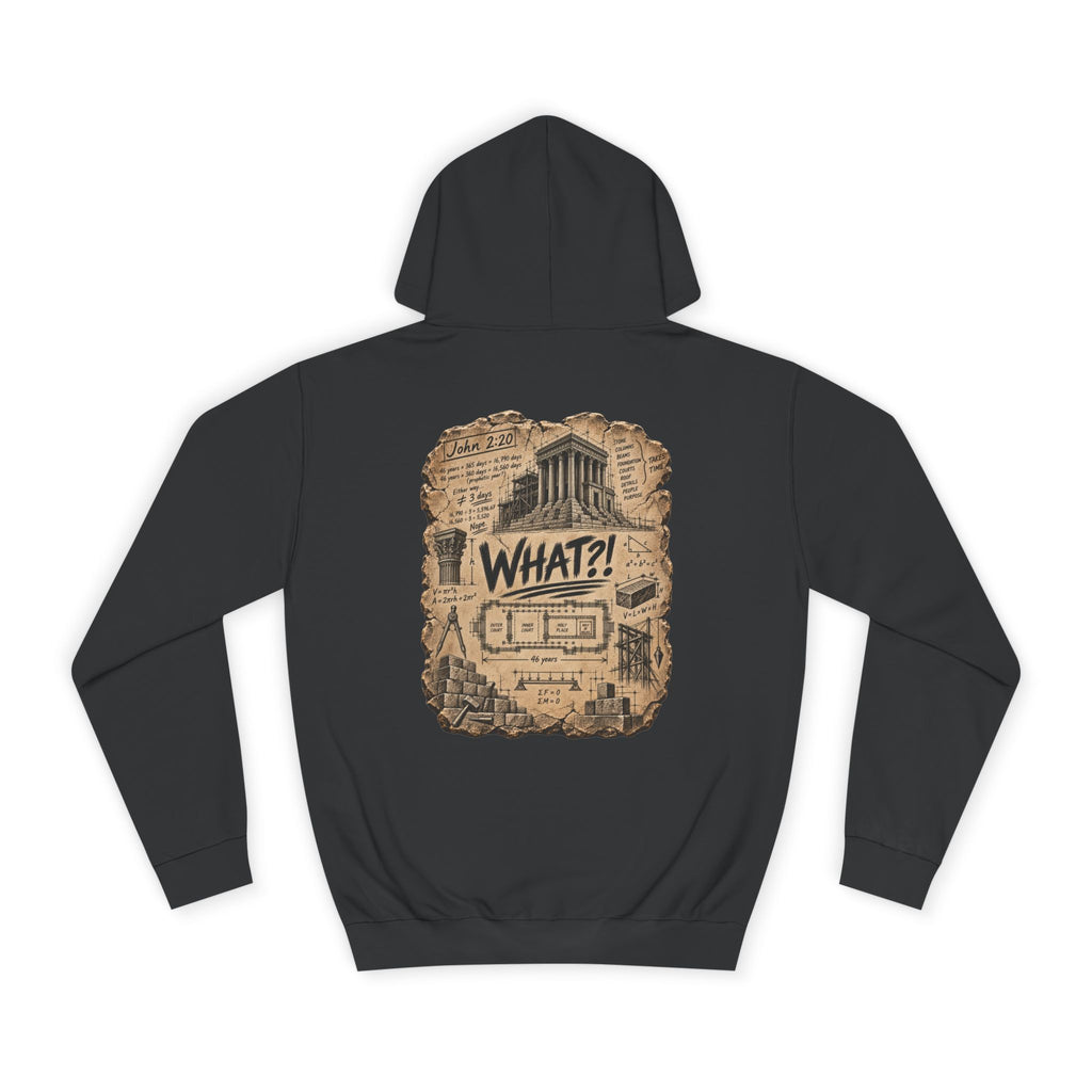 College Hoodie — What?