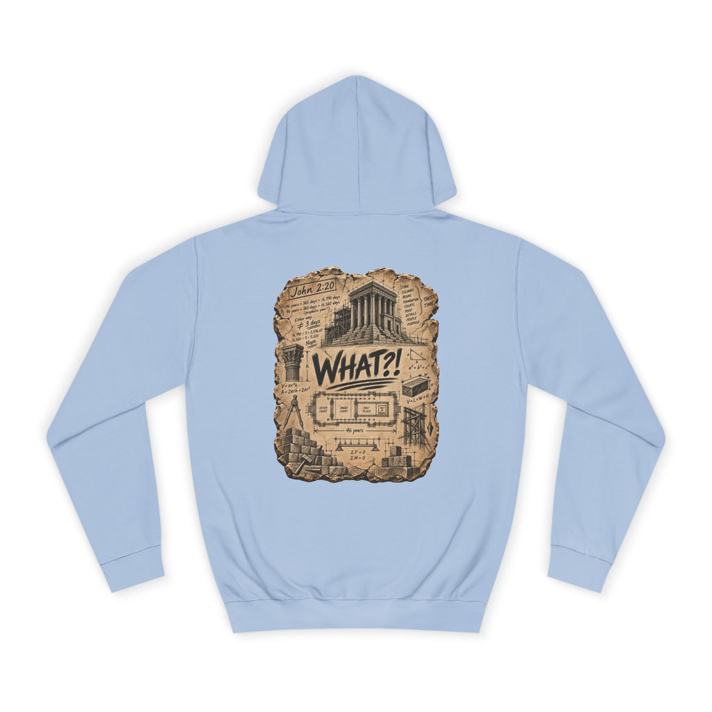 College Hoodie — What?