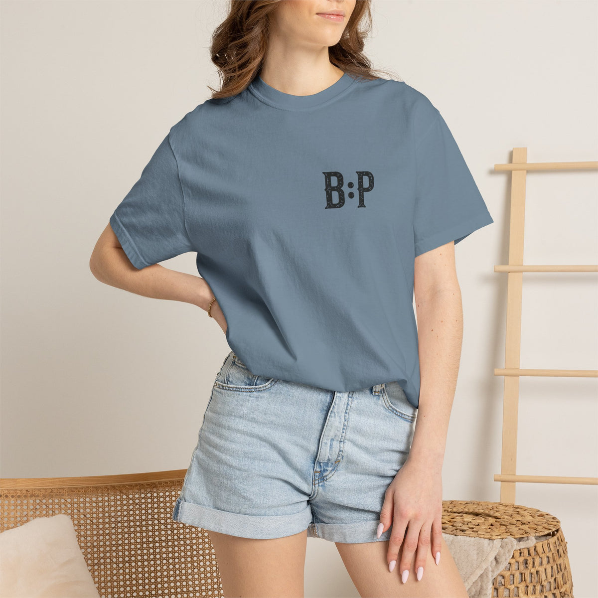 Garment Dyed T-shirt - Rubber