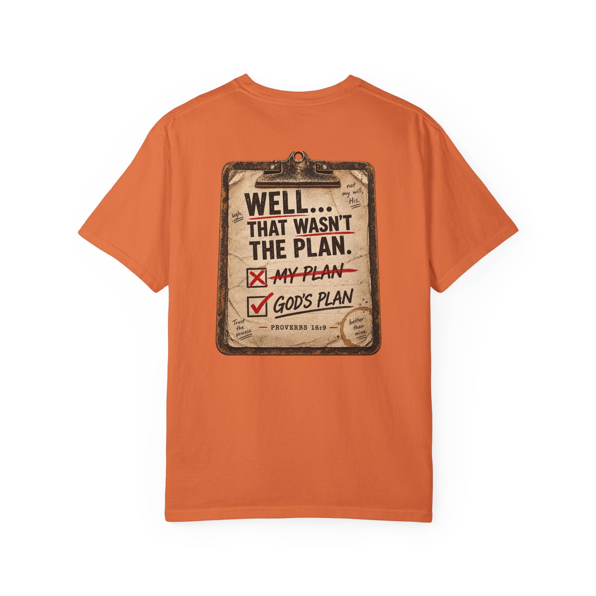 Garment Dyed T-shirt - Plan