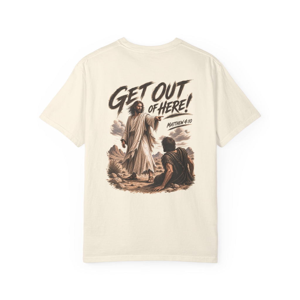 Garment Dyed T-shirt - Get Out