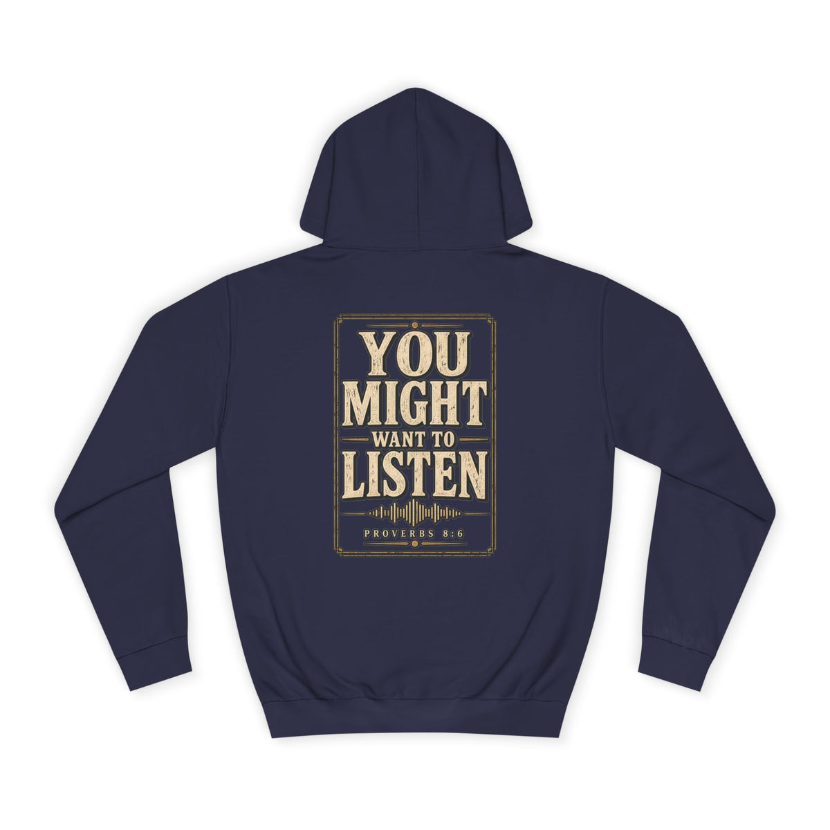 College Hoodie — Listen