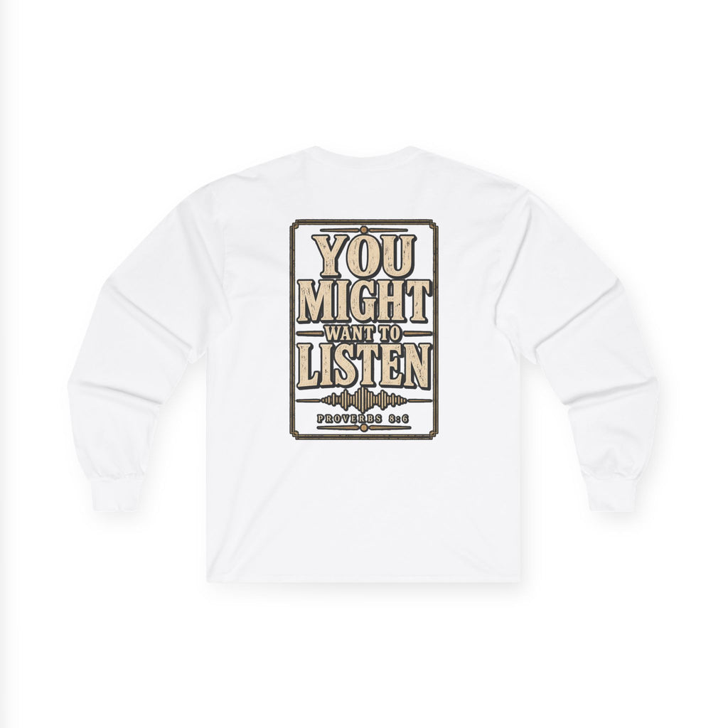Long Sleeve Tee — Listen