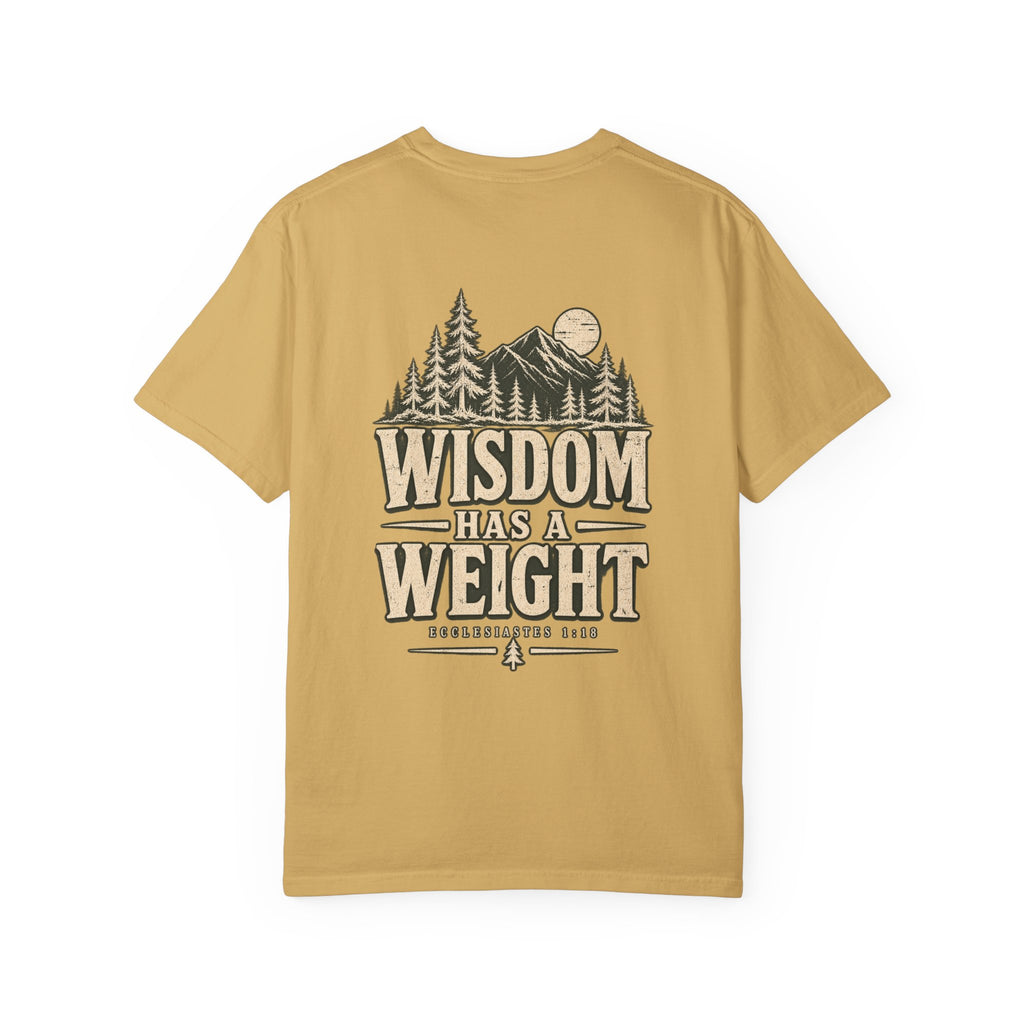Garment Dyed T-shirt - Wisdom