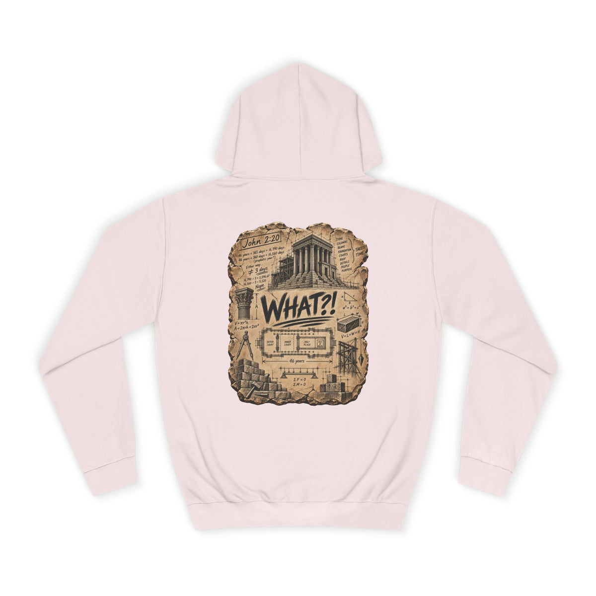 College Hoodie — What?