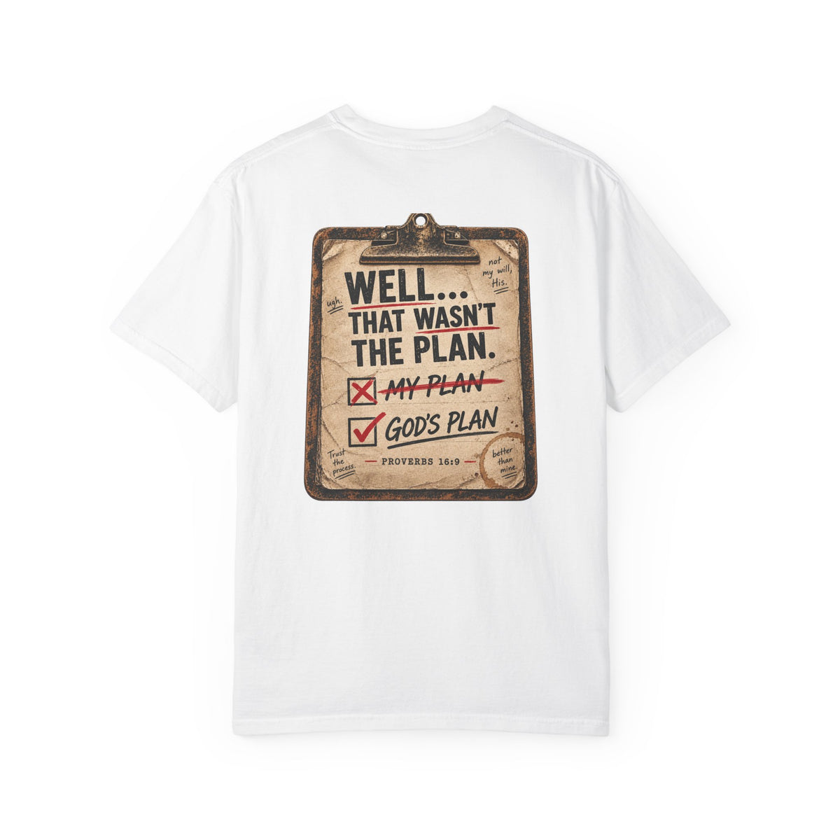 Garment Dyed T-shirt - Plan