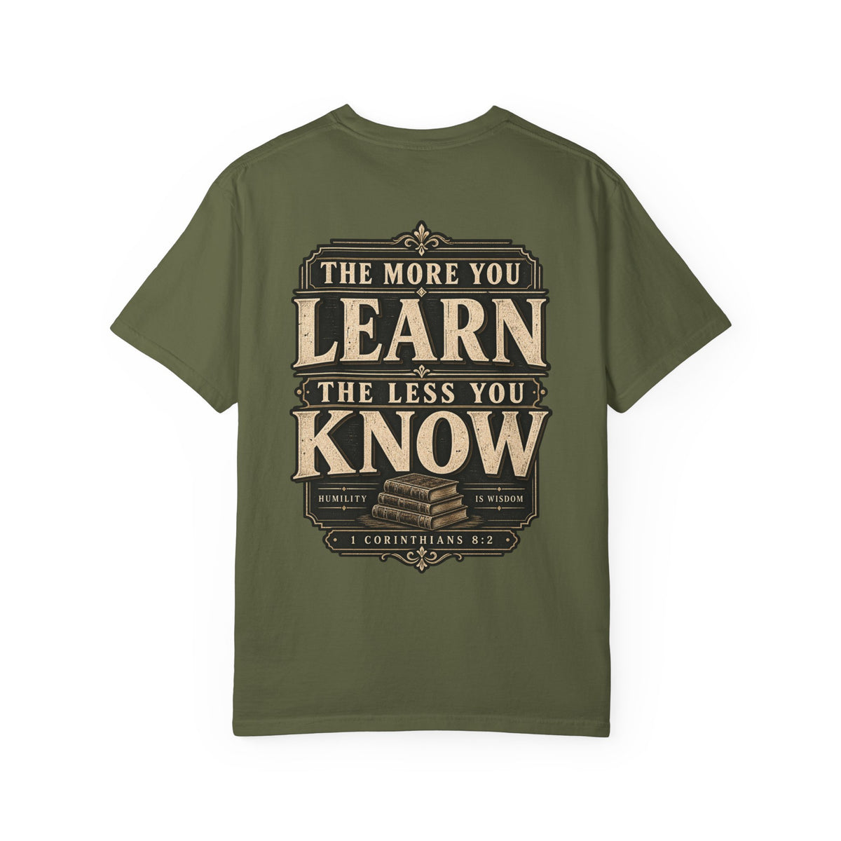 Garment Dyed T-shirt - Learn