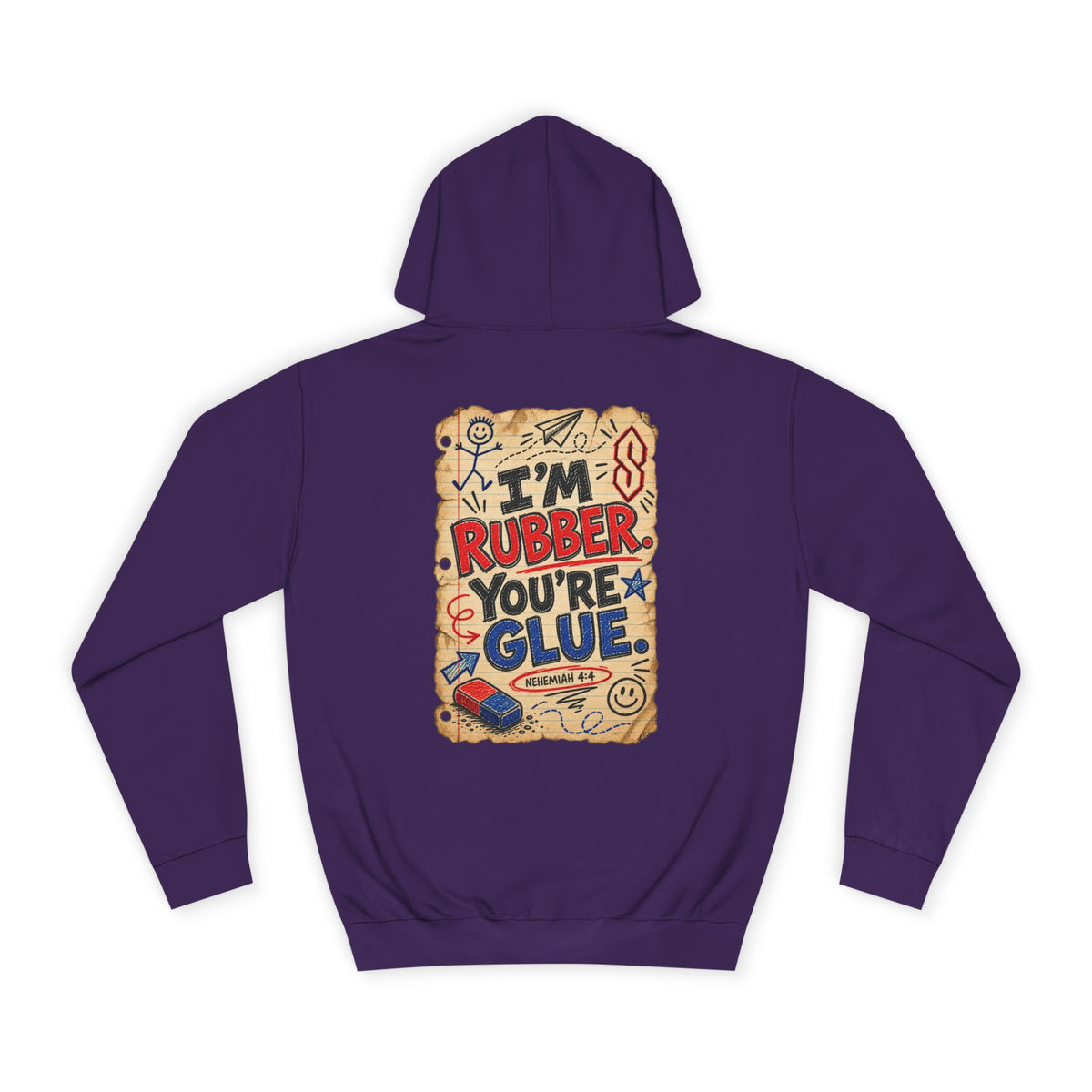 College Hoodie — Rubber
